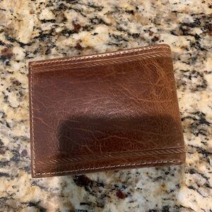 Tommy Bahama Brown Leather Wallet NWOT